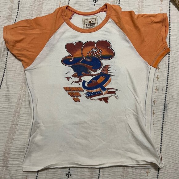 Vintage tee by Trunk Ltd "Yes" Band t'shirt L - Picture 1 of 10